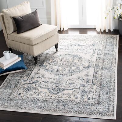 Safavieh Blue Rectangular Rug - Oregon Collection Safavieh Blue Rectangular Rug - Oregon Collection
