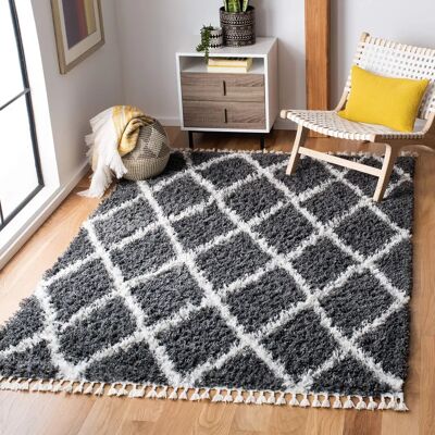 Safavieh - Demi - Dunkelgrau - 230x160x2 cm - Rug Safavieh - Demi - Dunkelgrau - 230x160x2 cm - Rug