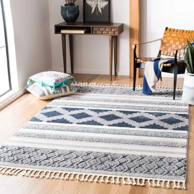 Safavieh Modell NADUVI - Beiger Textil rechteckiger Teppich 230x160 cm Safavieh Modell NADUVI - Beiger Textil rechteckiger Teppich 230x160 cm