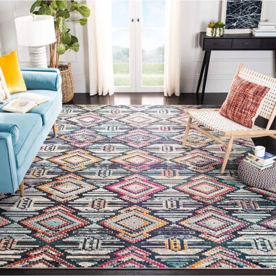 Safavieh - Ria - Schwarz - 150x90 cm - Rug Safavieh - Ria - Schwarz - 150x90 cm - Rug