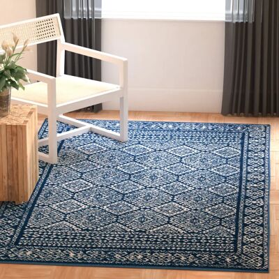 Safavieh - Rocío textiel blauw - 150x90x0.99 cm - blau - Teppich Safavieh - Rocío textiel blauw - 150x90x0.99 cm - blau - Teppich
