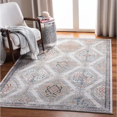 NADUVI Safavieh Grauer Rechteckiger Teppich 230x154 - Teppich NADUVI Safavieh Grauer Rechteckiger Teppich 230x154 - Teppich