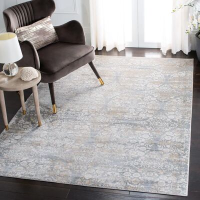 Safavieh - Eline Traditioneel - 150x90 cm - silber-grau Teppich Safavieh - Eline Traditioneel - 150x90 cm - silber-grau Teppich