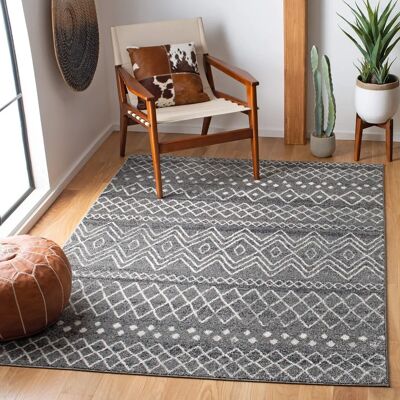 Safavieh Modèle - Tapis Gris/Neutre - Design Moderne - Publicité Safavieh Modèle - Tapis Gris/Neutre - Design Moderne - Publicité