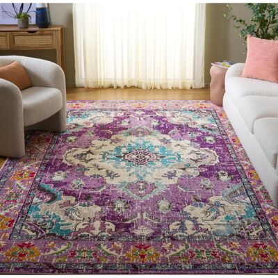 Safavieh Violeta/Azul Claro 245x335cm - Alfombra Safavieh Violeta/Azul Claro 245x335cm - Alfombra