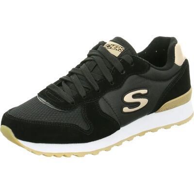 Skechers 111BLK All-Year Black Shoes - Shoes Skechers 111BLK All-Year Black Shoes - Shoes