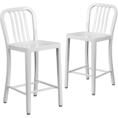 Flash Furniture - Bar Stool - Metal - Bar Stool Flash Furniture - Bar Stool - Metal - Bar Stool