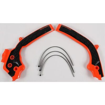 Protección de Marco Naranja ACERBIS - Resistente a impactos, Fácil de instalar Protección de Marco Naranja ACERBIS - Resistente a impactos, Fácil de instalar