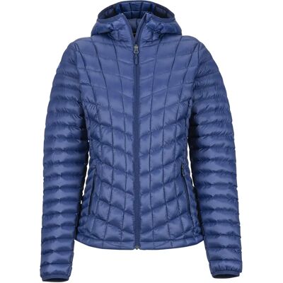 Veste à Capuche Sans Plumes Femme Marmot - Bleu - S Veste à Capuche Sans Plumes Femme Marmot - Bleu - S