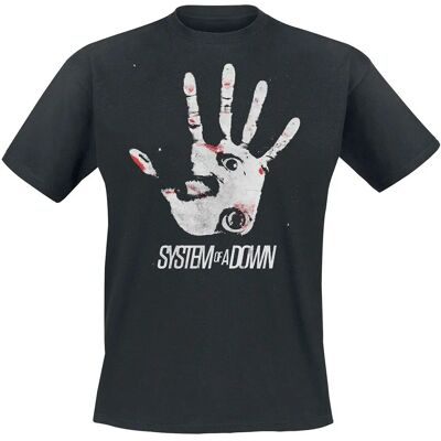 System Of A Down Hand eye M-XXL T-Shirt - T-Shirt - Publicité System Of A Down Hand eye M-XXL T-Shirt - T-Shirt - Publicité