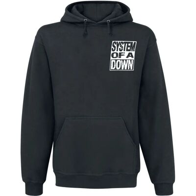 System Of A Down System Waves Hoodie - Sweatshirt - Herren Schwarz System Of A Down System Waves Hoodie - Sweatshirt - Herren Schwarz