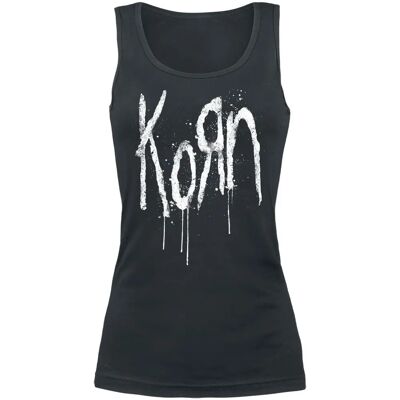 Korn Freak Splatter Top - M - Schwarz - Top Korn Freak Splatter Top - M - Schwarz - Top