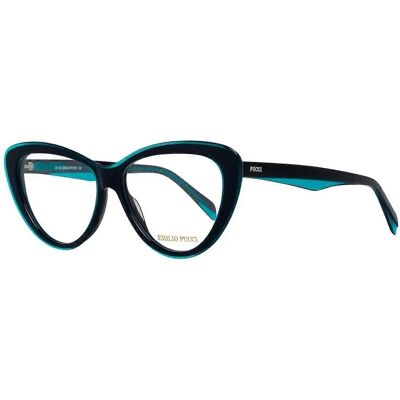 Okulary Emilio Pucci Turkusowe - Pełny plastikowy oprawa Okulary Emilio Pucci Turkusowe - Pełny plastikowy oprawa