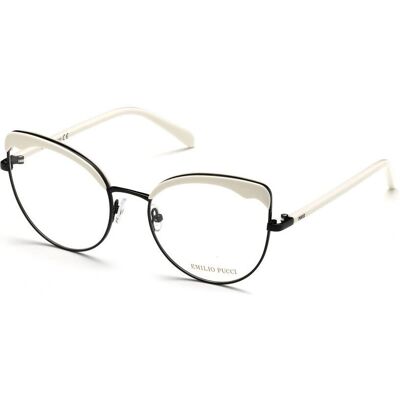 Emilio Pucci Modelo Blanco EP 5296 & 55mm Gafas - Gafas Emilio Pucci Modelo Blanco EP 5296 & 55mm Gafas - Gafas