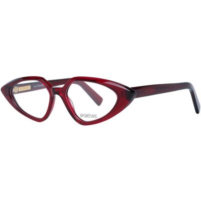 Sportmax Bourgondisch Damesbrillenframe - Optisch Frame Sportmax Bourgondisch Damesbrillenframe - Optisch Frame