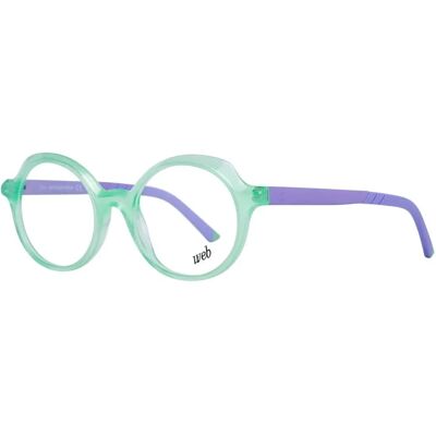 Web Eyewear WE5263 Grüner Runde Vollrand Brillenfassung Web Eyewear WE5263 Grüner Runde Vollrand Brillenfassung