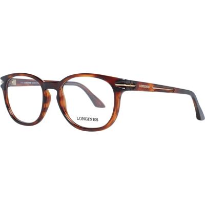 Monture de lunettes unisexe Longines LG5009-H Havana Blond - Publicité Monture de lunettes unisexe Longines LG5009-H Havana Blond - Publicité