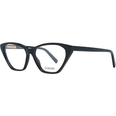 Sportmax Zwarte Butterfly & Kat-ogen Brillen - Unisex Sportmax Zwarte Butterfly & Kat-ogen Brillen - Unisex