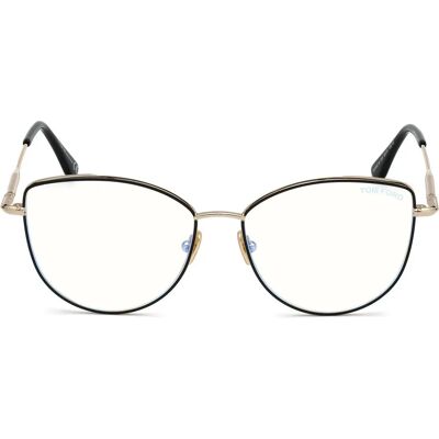Tom Ford Ft5667B 005 Schwarzer Optischer Rahmen - Brille Tom Ford Ft5667B 005 Schwarzer Optischer Rahmen - Brille