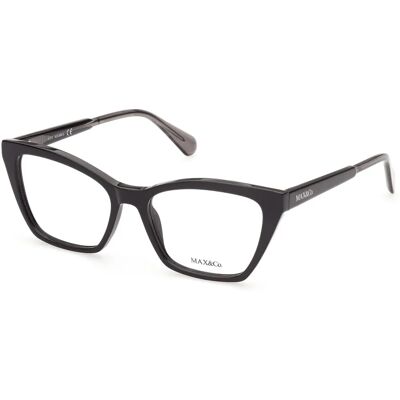 Max & Co MO5001 Monture de lunettes - Femme - Noir - 53 mm Max & Co MO5001 Monture de lunettes - Femme - Noir - 53 mm