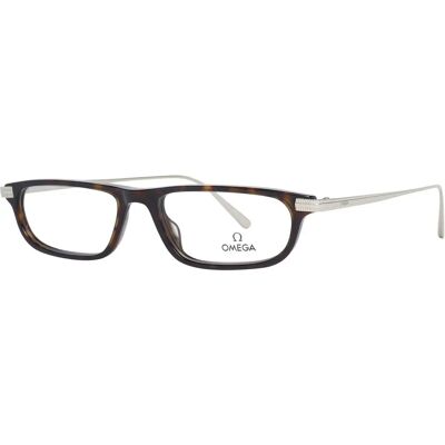Gafas unisex marrón Omega - Rectángulo - Borde completo Gafas unisex marrón Omega - Rectángulo - Borde completo