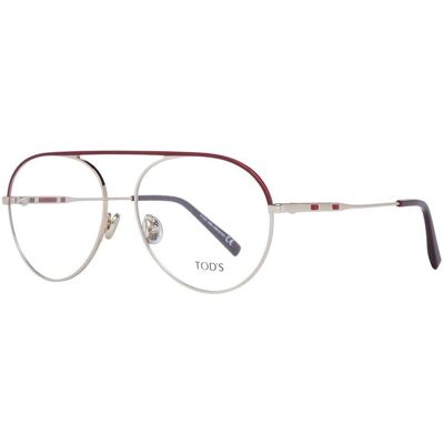 Tods Occhiali Donna Rosso Metallo - Montatura Tods Occhiali Donna Rosso Metallo - Montatura