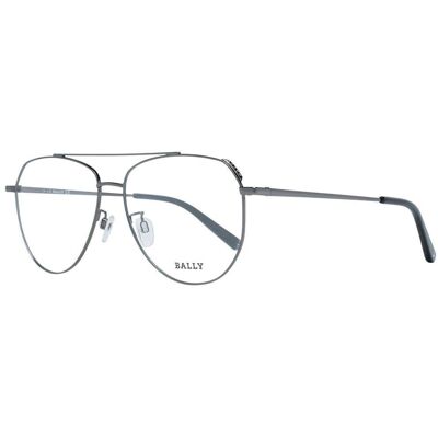 Bally Gunmetal Unisex Bril - Metaal - Volledig rand Bally Gunmetal Unisex Bril - Metaal - Volledig rand