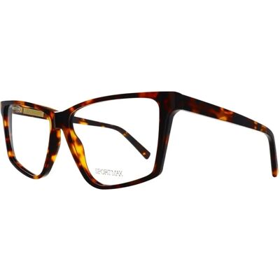 Sportmax SM5015 Bruine rechthoekige optiekframes - Bril Sportmax SM5015 Bruine rechthoekige optiekframes - Bril