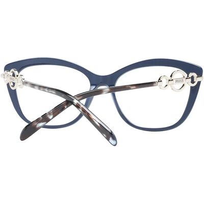 Emilio Pucci EP 2897 Cateye Brille - Blau - 55-16-140 Emilio Pucci EP 2897 Cateye Brille - Blau - 55-16-140