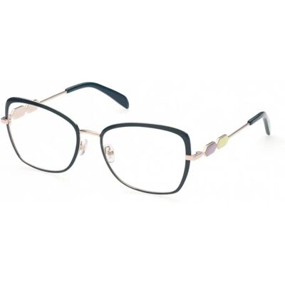 Pucci EP5186 089 Turquoise Metal Eyewear Frames - Eyewear Frames Pucci EP5186 089 Turquoise Metal Eyewear Frames - Eyewear Frames
