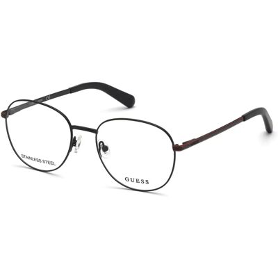 Guess GU50035 Modello - Occhiali rotondi in metallo - Nero opaco Guess GU50035 Modello - Occhiali rotondi in metallo - Nero opaco