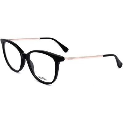 Max Mara MM5008 001 Glanzend Zwart Brilmontuur - Montuur Max Mara MM5008 001 Glanzend Zwart Brilmontuur - Montuur