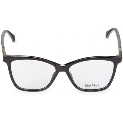 Max Mara MM5017 Montatura Nera Lucida - Occhiali Max Mara MM5017 Montatura Nera Lucida - Occhiali