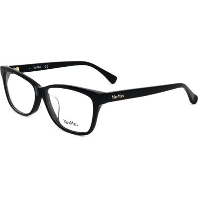 Max Mara MM5013-F Zwarte Rechthoekige Dames Bril - Bril Max Mara MM5013-F Zwarte Rechthoekige Dames Bril - Bril