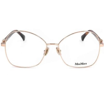 Max Mara MM5033 028 Monture en or rose brillant - Lunettes - Publicité Max Mara MM5033 028 Monture en or rose brillant - Lunettes - Publicité