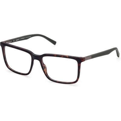 Occhiali rettangolari Timberland TB1740 Havana Scuro - Montatura di Occhiali Occhiali rettangolari Timberland TB1740 Havana Scuro - Montatura di Occhiali
