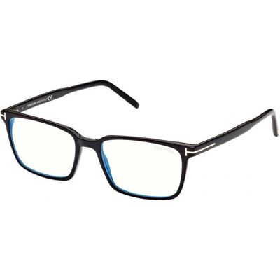 Tom Ford FT5802-B 001 Unisex Rechteck Kunststoff Brille Tom Ford FT5802-B 001 Unisex Rechteck Kunststoff Brille