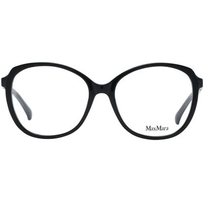 Max Mara MM 1419F Black Round Eyeglasses - Eyeglasses Max Mara MM 1419F Black Round Eyeglasses - Eyeglasses