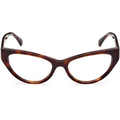 Max Mara Dark Havana Cat Eye Eyewear Frames - Eyewear Frames Max Mara Dark Havana Cat Eye Eyewear Frames - Eyewear Frames