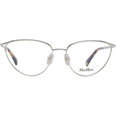 Max Mara MM 1411 Cat-Eye Eyeglasses Silver Gold - Eyeglasses Max Mara MM 1411 Cat-Eye Eyeglasses Silver Gold - Eyeglasses
