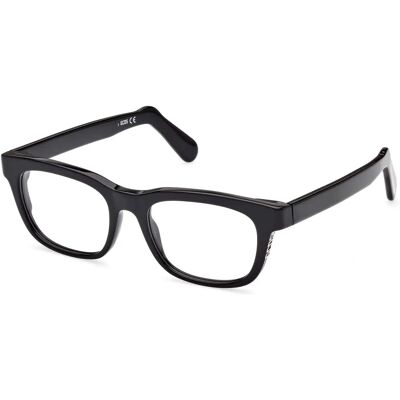GCDS GD5008 Czarny Kwadratowe Okulary - Okulary GCDS GD5008 Czarny Kwadratowe Okulary - Okulary