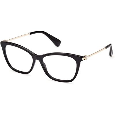 Max Mara Brillenfassungen - MM5070 001 Glänzend Schwarz - Brillenrahmen Max Mara Brillenfassungen - MM5070 001 Glänzend Schwarz - Brillenrahmen