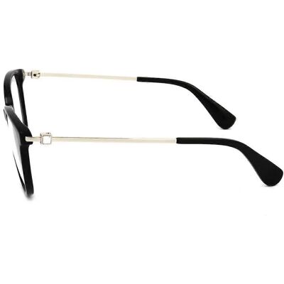 Max Mara MM5078 001 Black Round Glasses - Eyeglasses Max Mara MM5078 001 Black Round Glasses - Eyeglasses