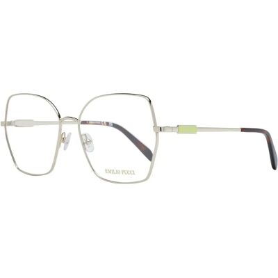 Emilio Pucci EP5213 Vollrand Gold Damen Brille - Brille Emilio Pucci EP5213 Vollrand Gold Damen Brille - Brille