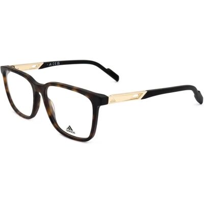 Adidas Sp5038 Unisex Quadratische Havana Brille - Brille Adidas Sp5038 Unisex Quadratische Havana Brille - Brille