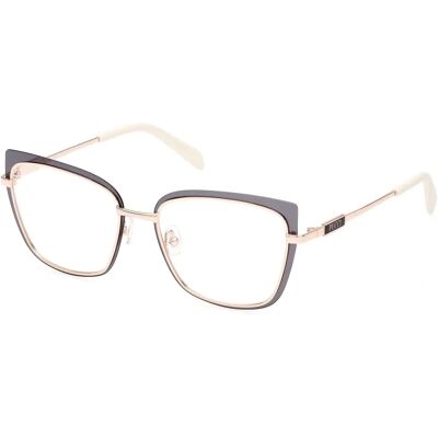 Pucci EP5219 Grey Metal Square Eyewear - Eyewear Frames Pucci EP5219 Grey Metal Square Eyewear - Eyewear Frames