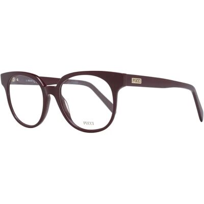 Emilio Pucci EP5227 Burgund Rund Kunststoff Brille Emilio Pucci EP5227 Burgund Rund Kunststoff Brille