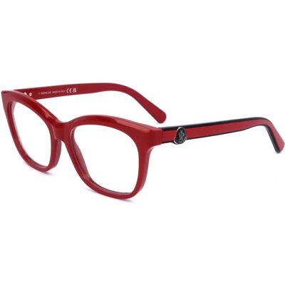 Moncler ML5183 Red Square Glasses - Eyeglasses Moncler ML5183 Red Square Glasses - Eyeglasses