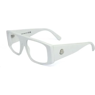 Moncler ML5186 White Unisex Eyeglasses - Eyeglasses Moncler ML5186 White Unisex Eyeglasses - Eyeglasses