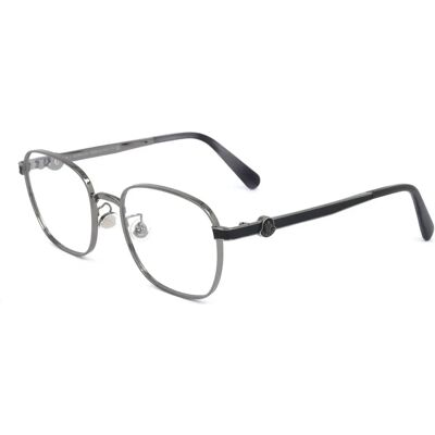 Moncler ML5177-H Dark Gray Mens Square Eyeglasses Moncler ML5177-H Dark Gray Mens Square Eyeglasses